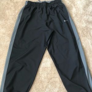 Black/Gray Nike Dri-Fit Pants